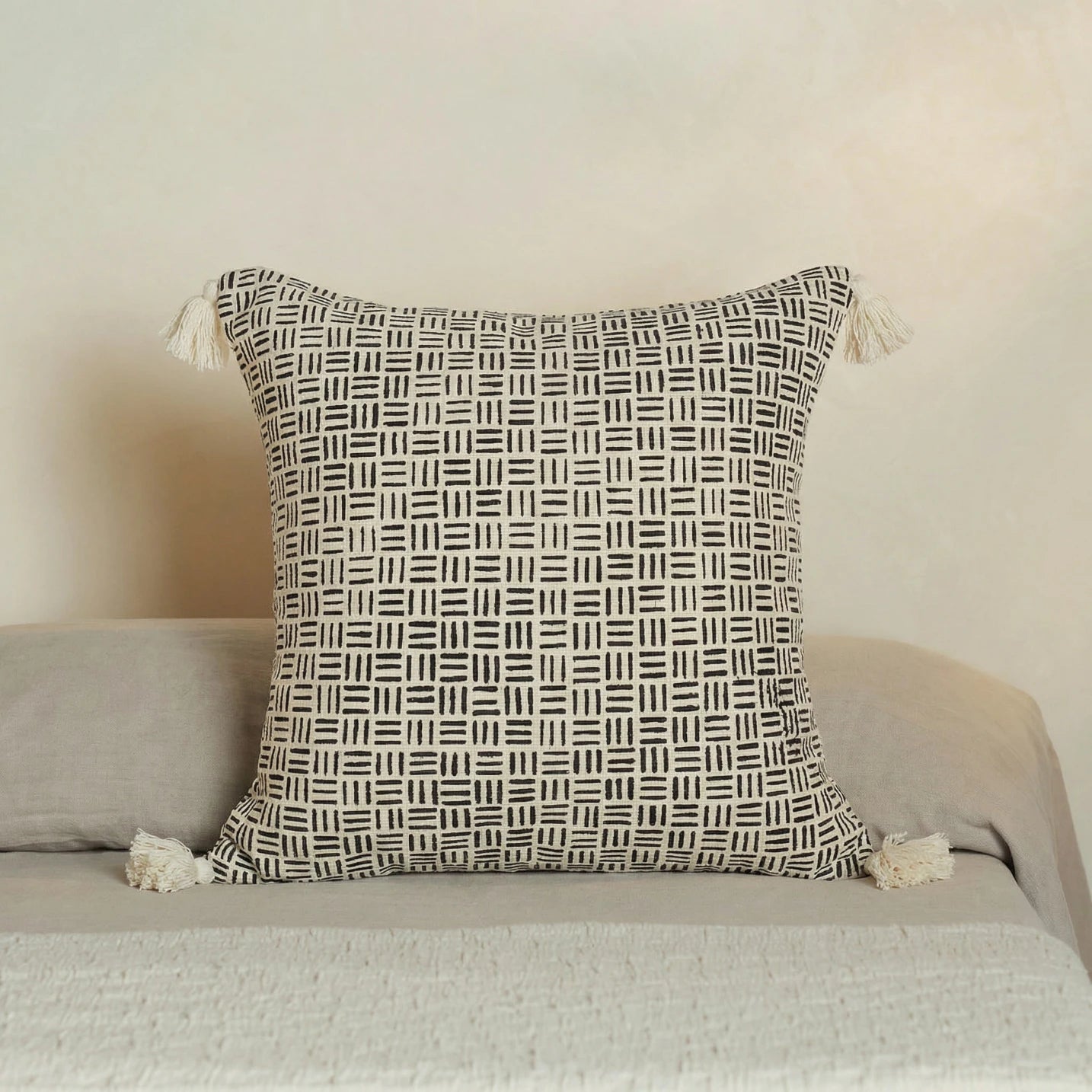 Mudcloth Pillow Cover Segou VII