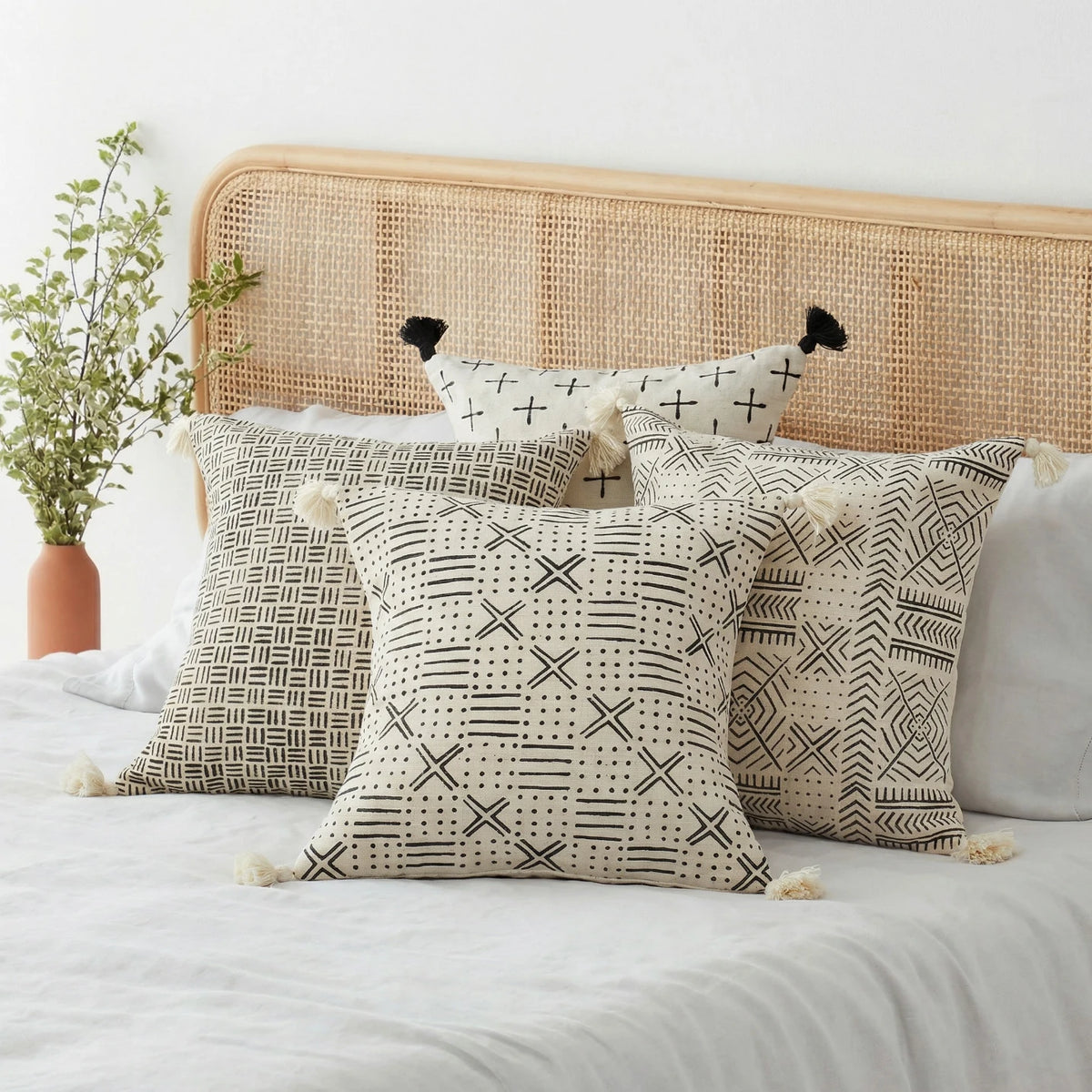 Mudcloth Pillow Cover Segou  II