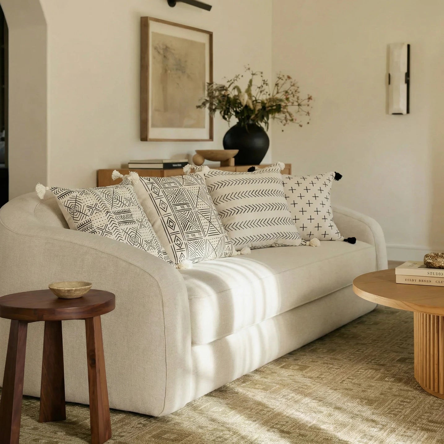 Mudcloth Pillow Cover Segou IV