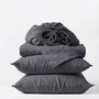 Organic Percale Sheet Set - Rustic Grey