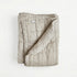 Stonewashed Linen Quilt - Sand