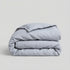 Stonewashed Linen Duvet Cover - Light Grey