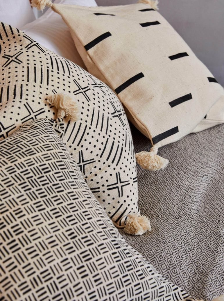 Mudcloth Pillow Cover Segou VI