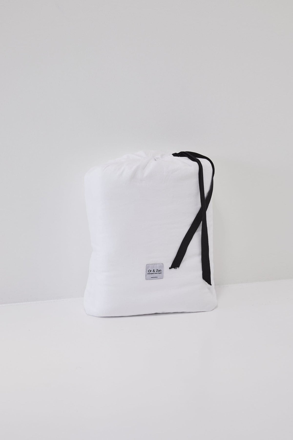 Organic Sateen Duvet Cover  - Alpine White