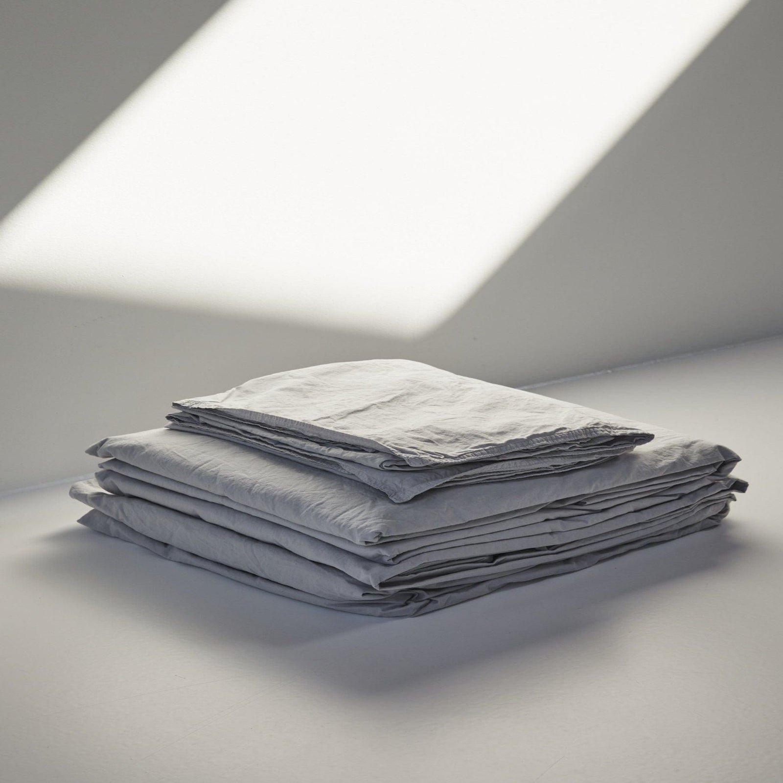 Organic Percale Duvet Cover - Cannoli Cream