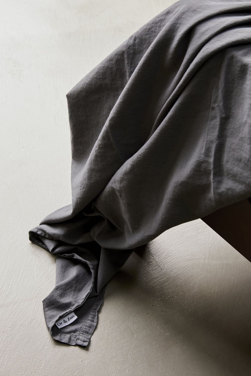 Organic Sateen Sheet Set  - Iron Gate