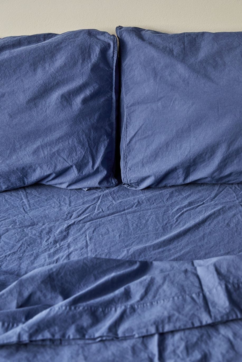 Cotton Percale Bedding Set - Blue Oceana