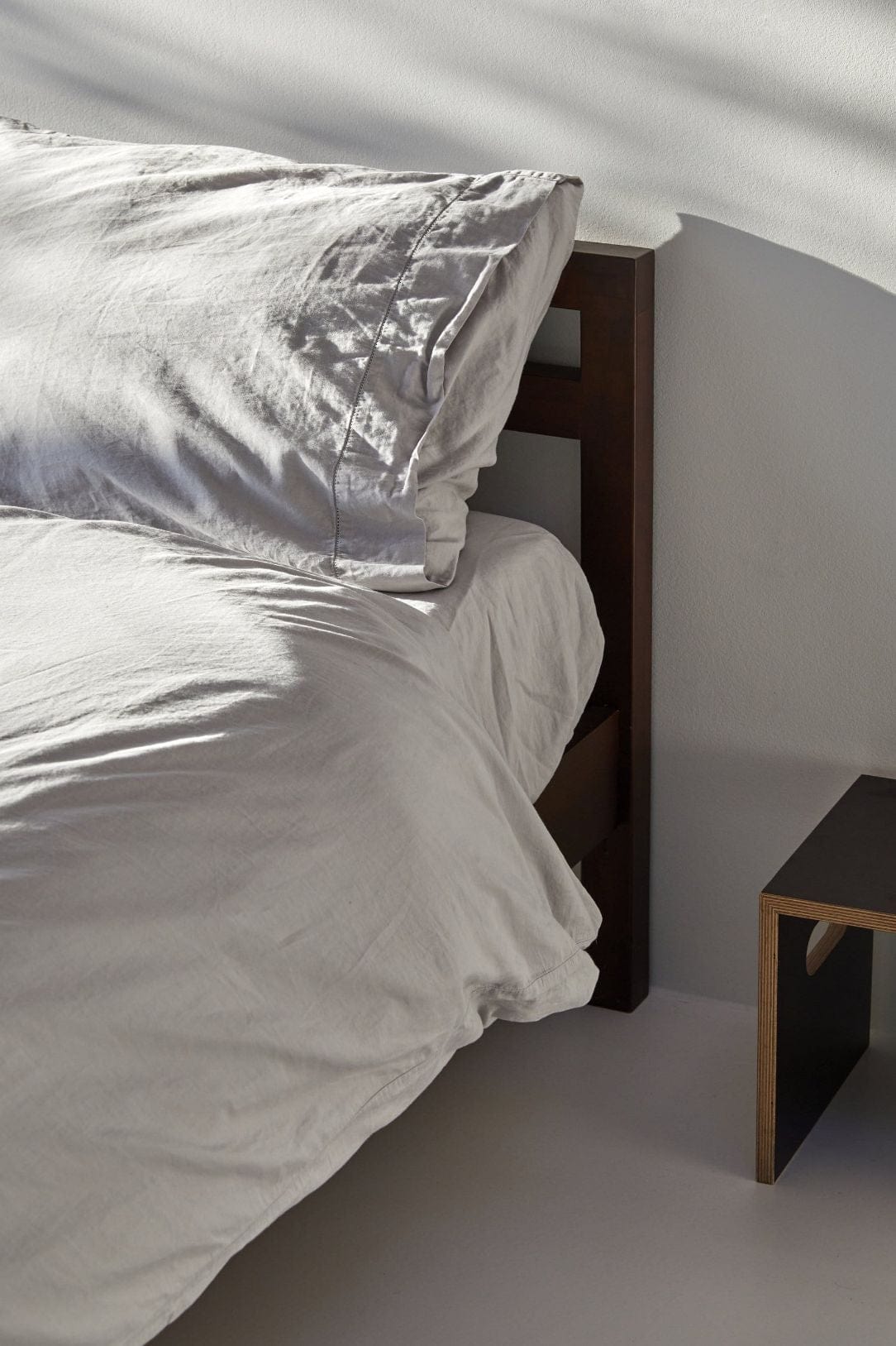 Organic Sateen Duvet Cover  - Tatami Sand