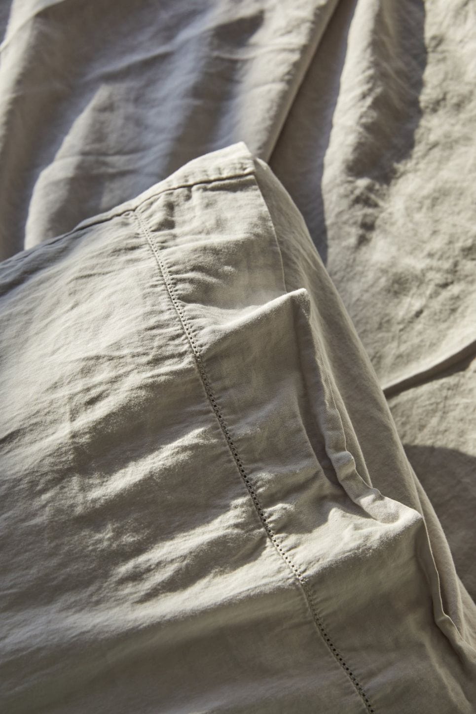 Organic Sateen Sheet Set  - Tatami Sand