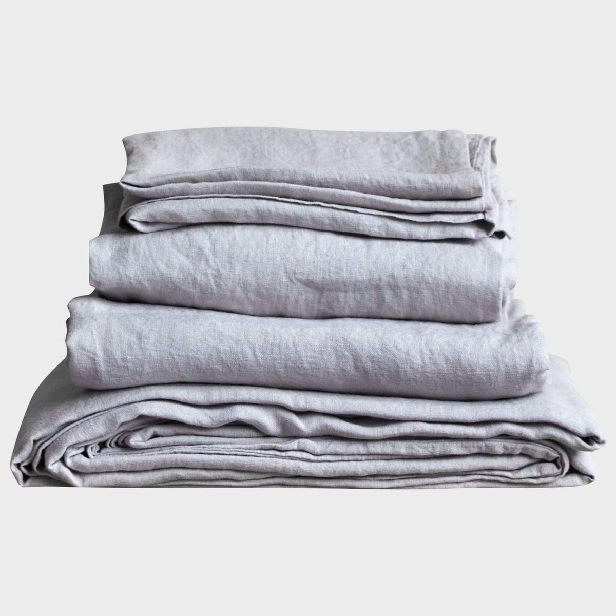 Sand Stonewashed Linen Sheet Set